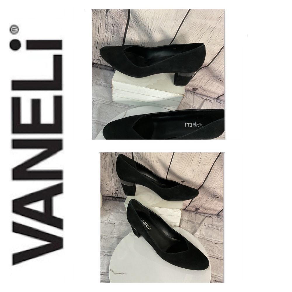 🐘 Vaneli Blocked Heel Shoes